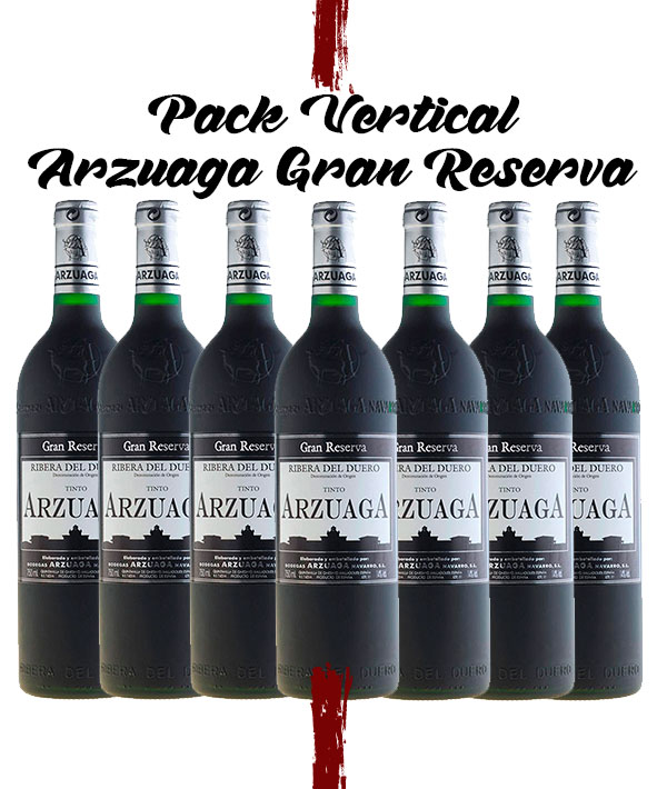 Pack de 7 botellas de vino Arzuaga Gran Reserva en Terravino