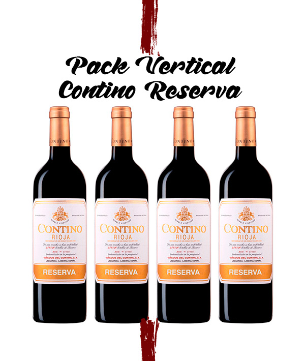 Pack de 4 botellas de vino Contino Reserva en Terravino