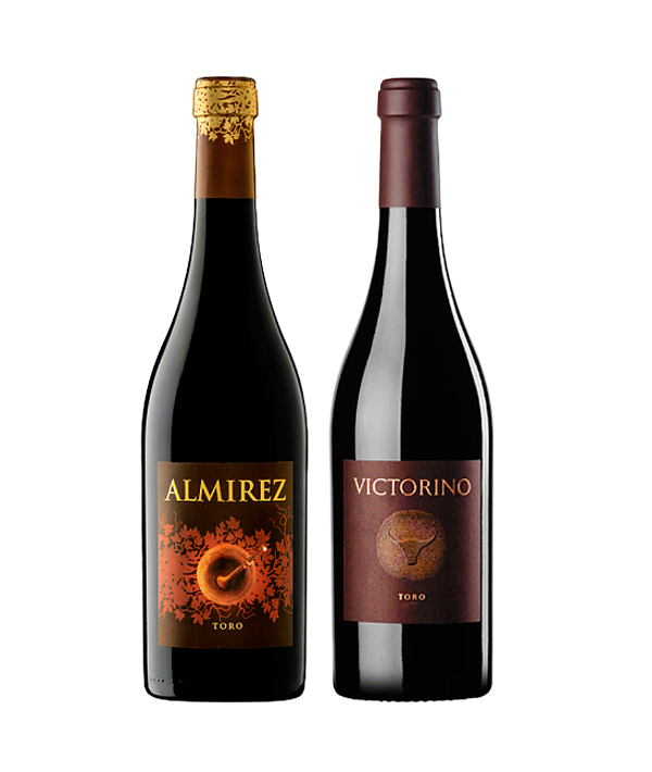 Vinos tintos Almirez 2019 y Victorino 2019 Terravino