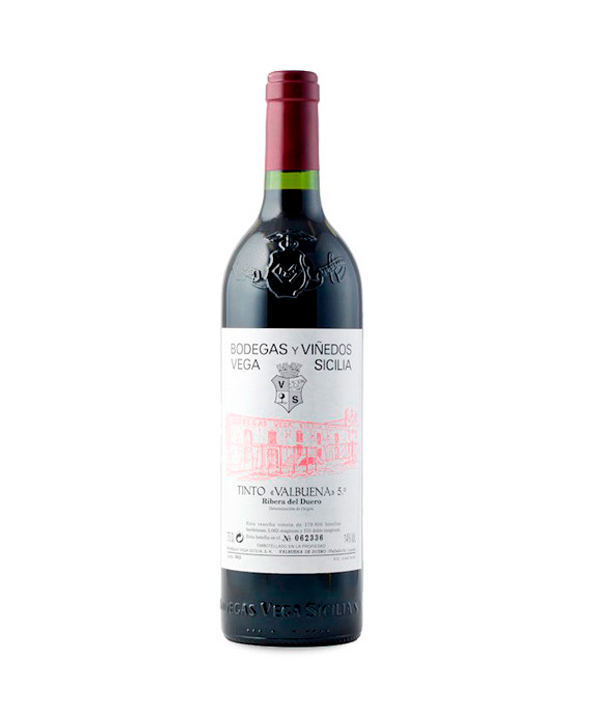 Vega Sicilia Valbuena 5º año 2019 3 litros